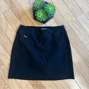 Peck & Peck Black Stretch Skorts